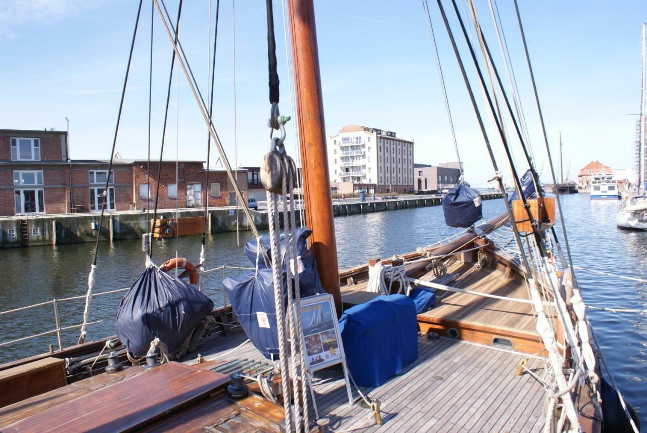 Seestern Am Hafen Mit Balkon - Abc139 By AbcWißmar Esterno foto