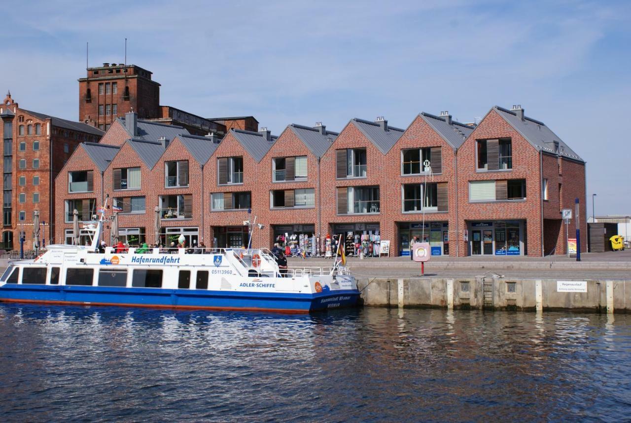 Seestern Am Hafen Mit Balkon - Abc139 By AbcWißmar Esterno foto